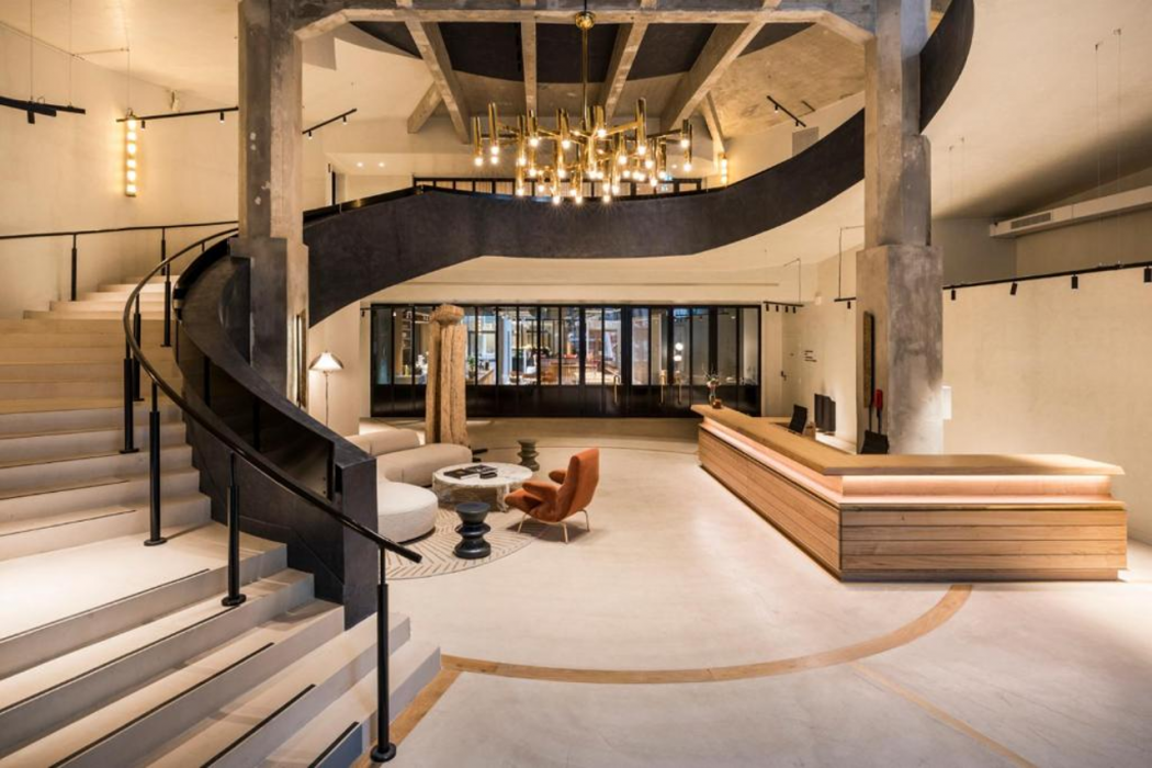 Lobby at Hotel La Fondation, PARIS