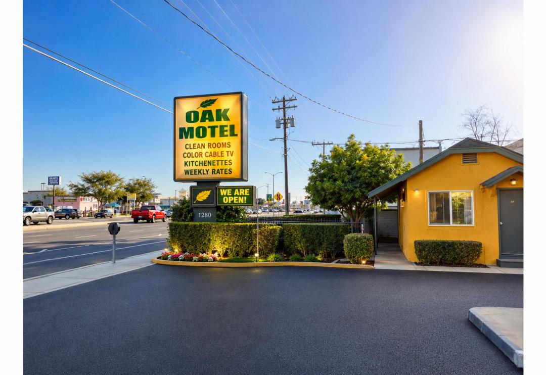 Oak Motel Modesto CA in MODESTO - CA