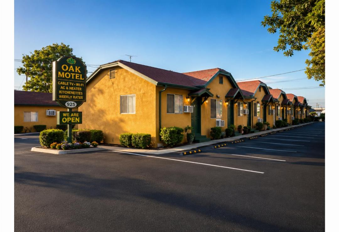 Oak Motel Modesto CA in MODESTO - CA