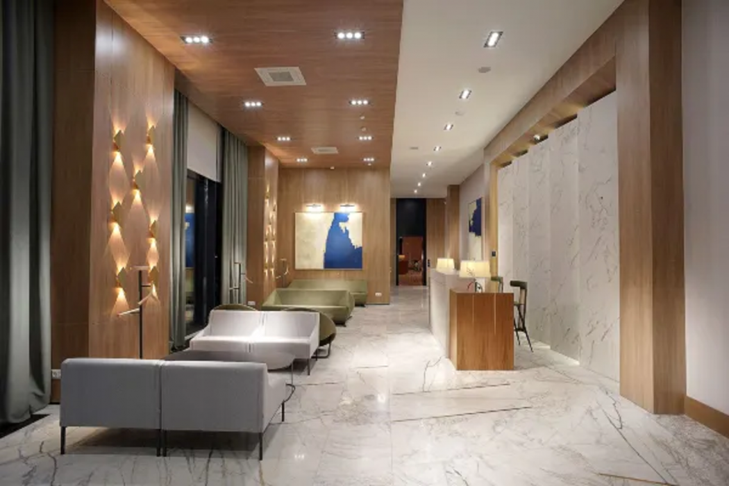 Lobby at Neos Hotel Astana, Astana