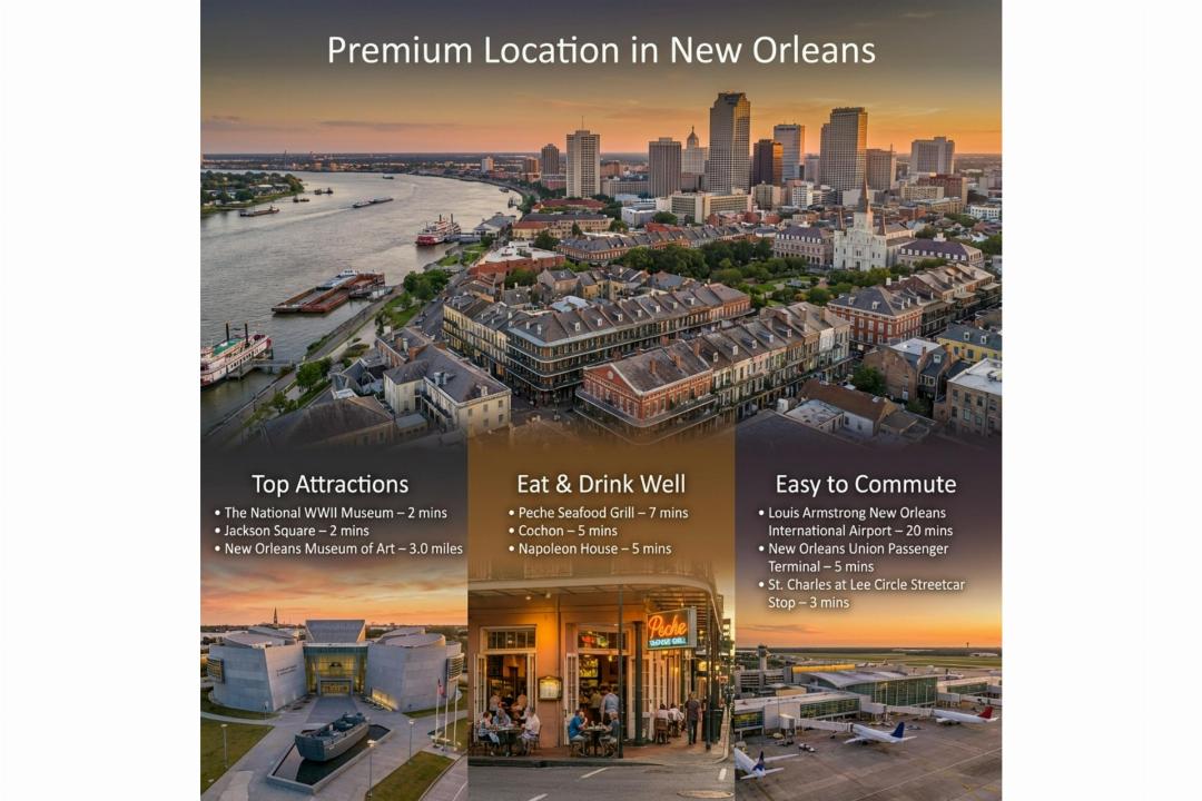 The Louie Hotel New Orleans, Belvilla District 6 Formerly Sonder 34/66