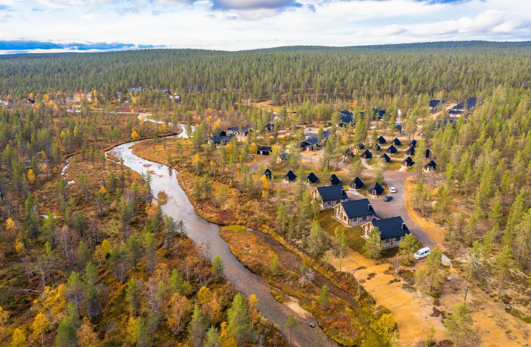 Wilderness Hotel Muotka in Vanhaselka