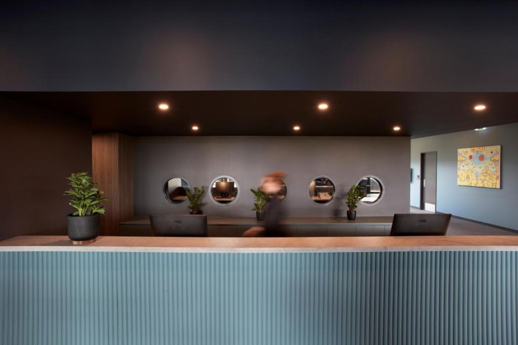 Lobby at Accommodation at Curlewis, Curlewis