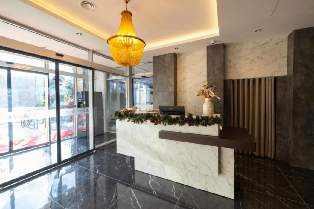 Lobby at Allegra Hotel Pristina, PRISTINA