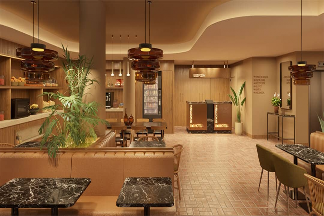 Lobby at B&B HOTEL Cieza, Cieza