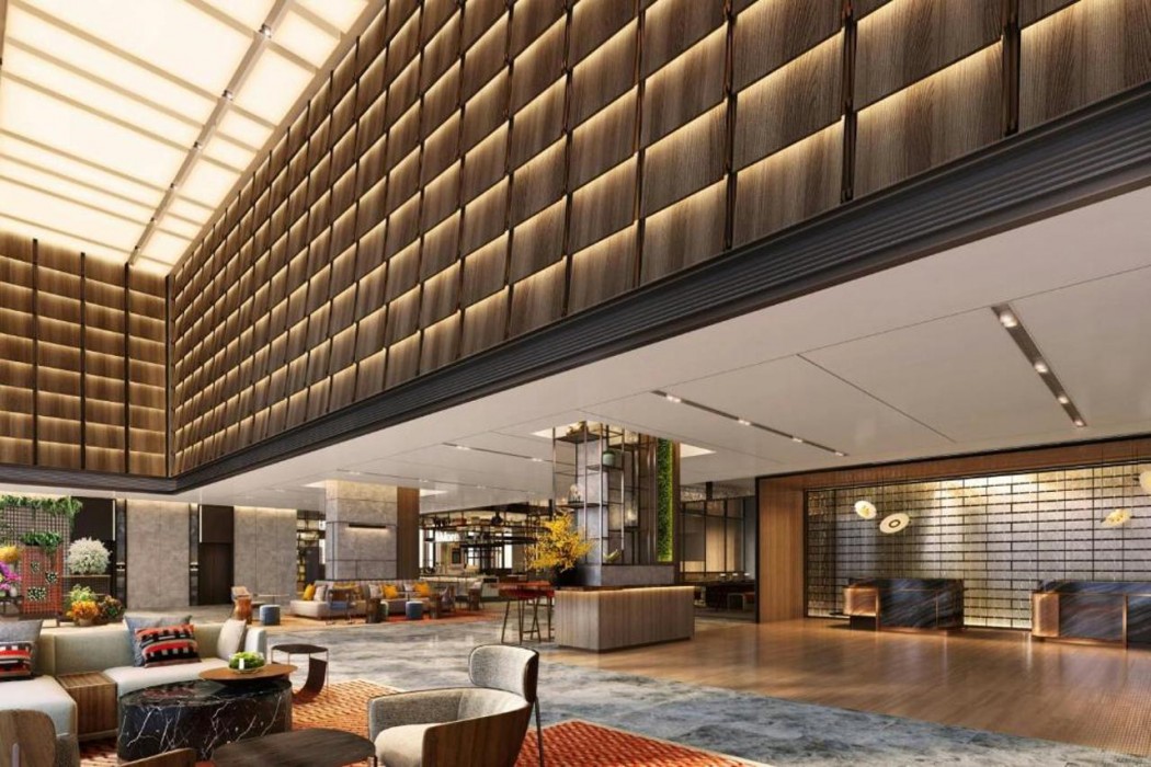 Lobby at Sheraton Kota Kinabalu, KOTA KINABALU