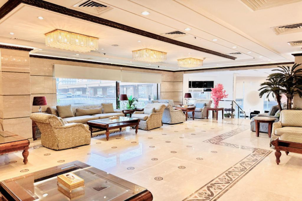 Lobby at Rowaa Lindy Hotel, MAKKAH