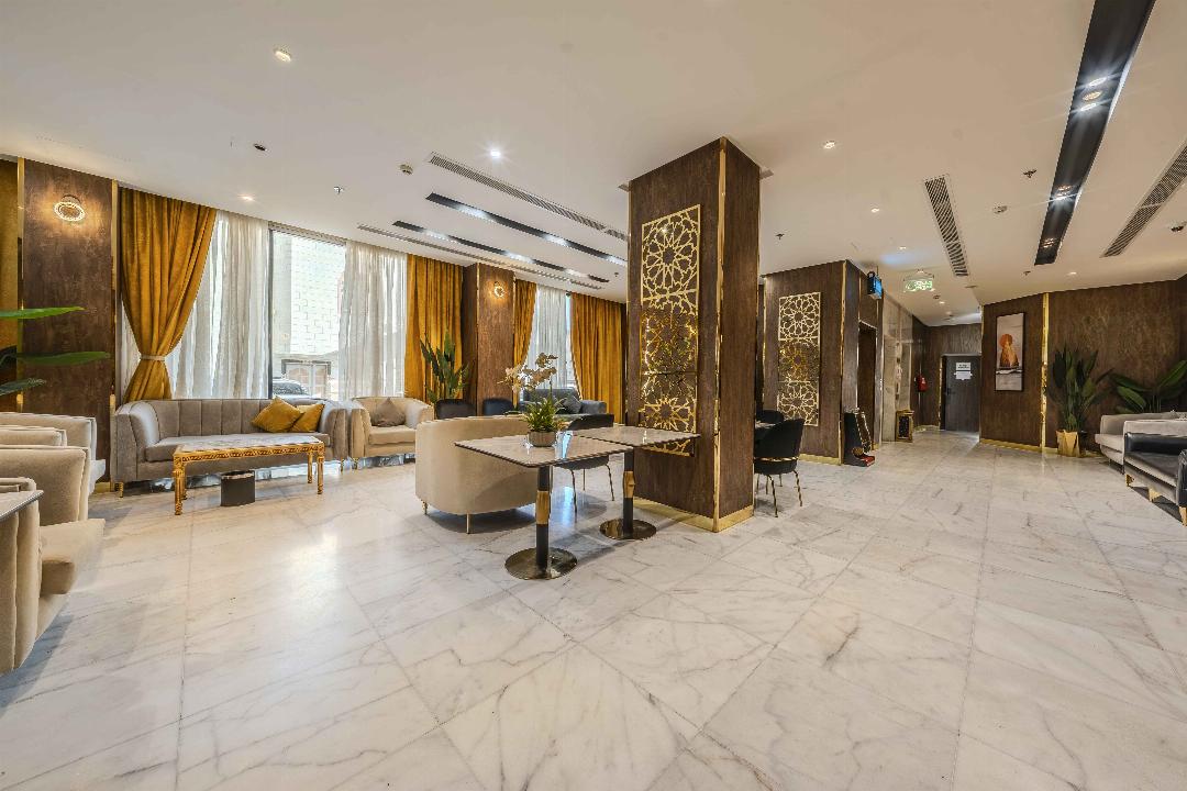 Lobby at Abraj Almarzam Hotel, MADINAH
