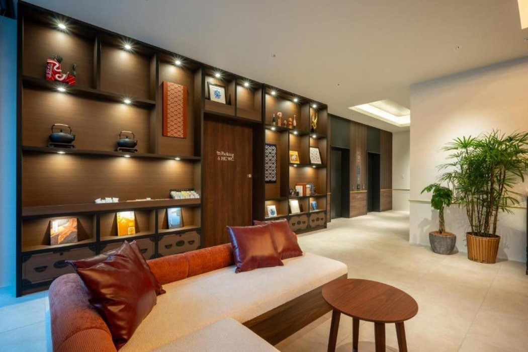 Lobby at Grids Premium Hotel Morioka, MORIOKA