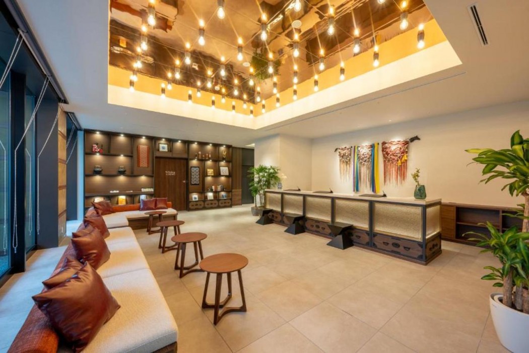 Lobby at Grids Premium Hotel Morioka, MORIOKA