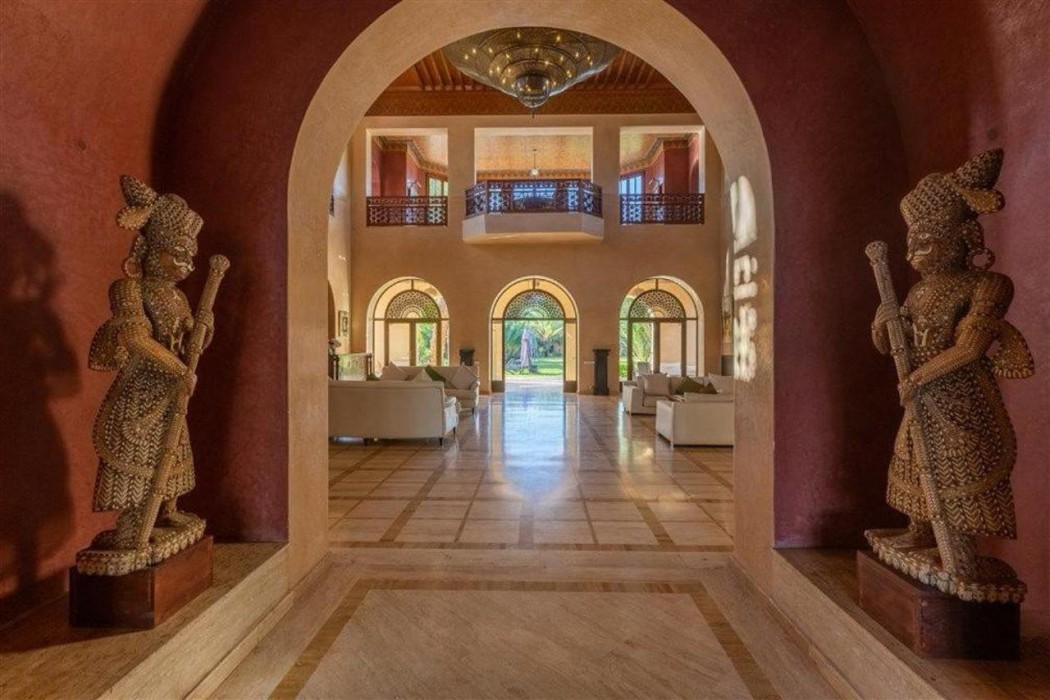 Lobby at Palais Farah, MARRAKECH