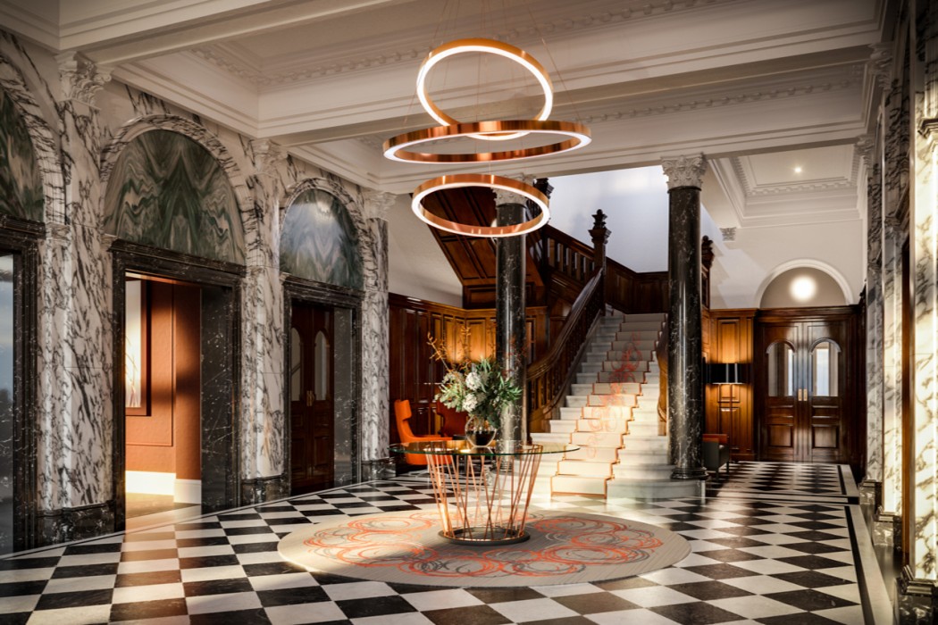 Lobby at Clayton Hotel St. Andrew Square, Edinburgh, EDINBURGH