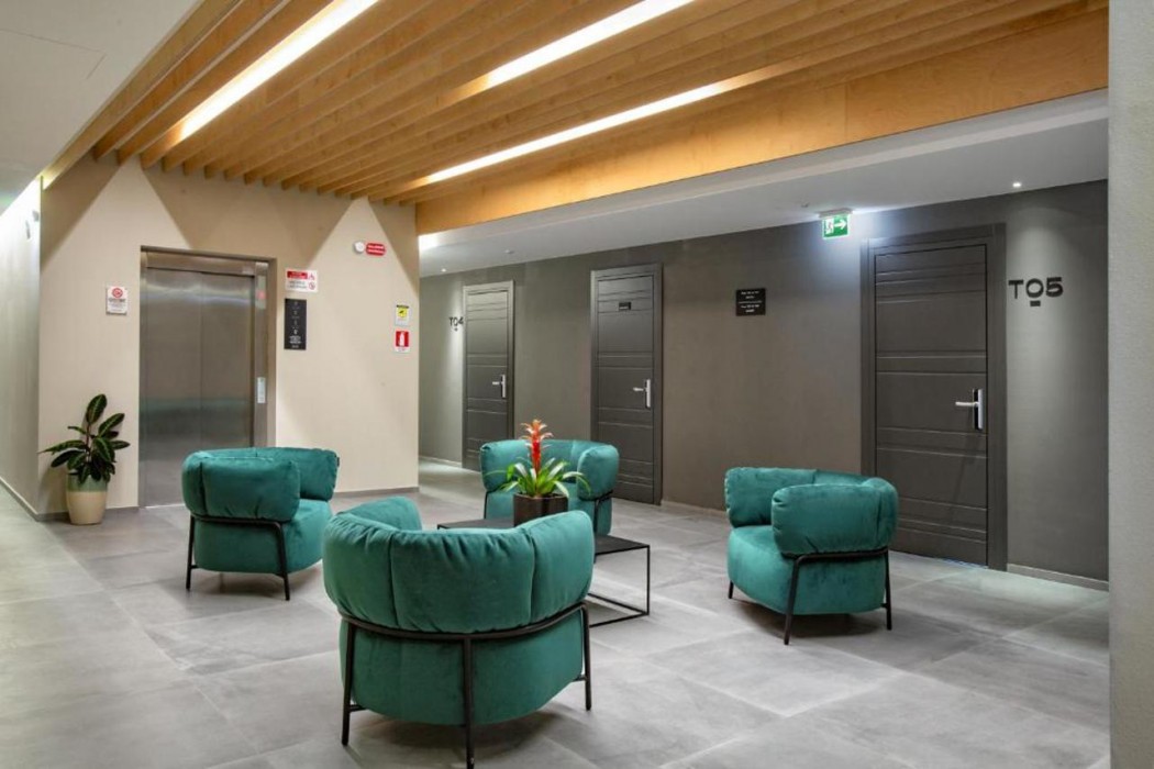 Lobby at Cubik Inn, GRAVINA DI CATANIA