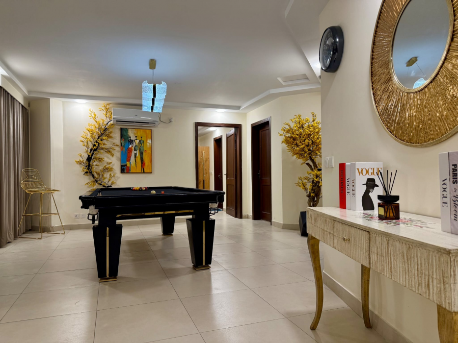 Pool Table Apartment