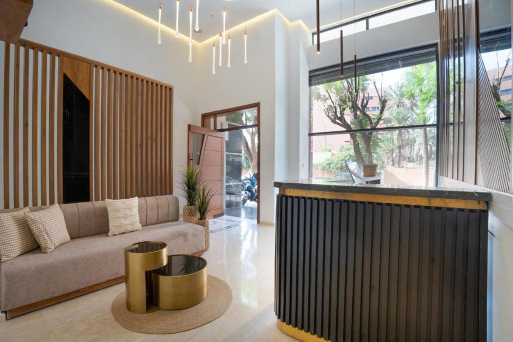 Lobby at Aya Suites Appart-Hotel, MARRAKECH
