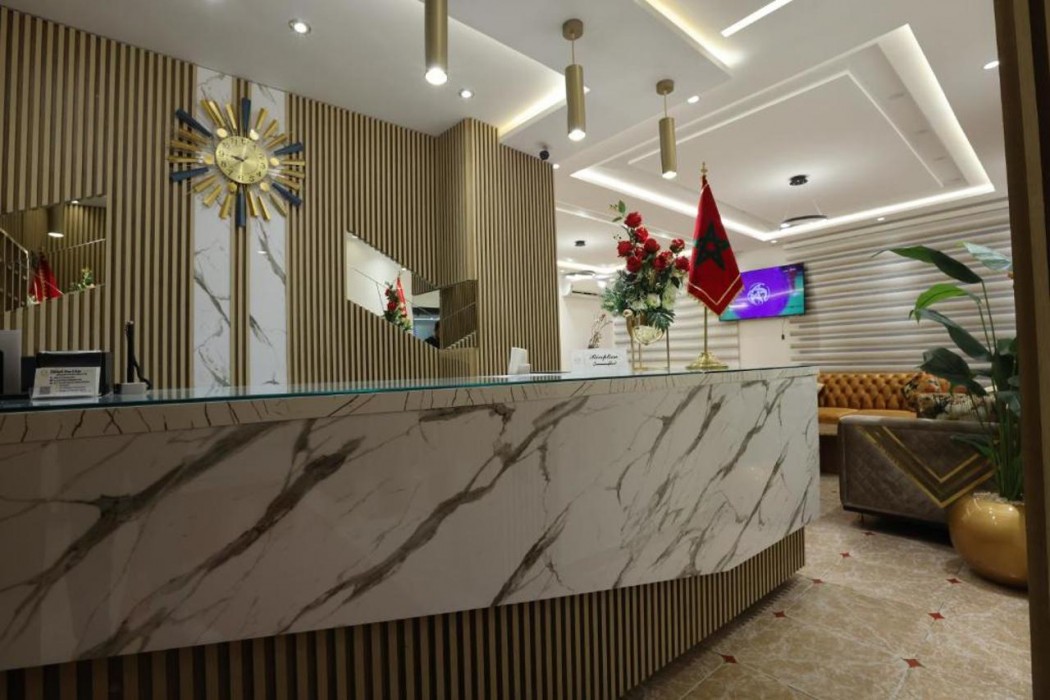 Lobby at Hotel Des Lilas, OUJDA