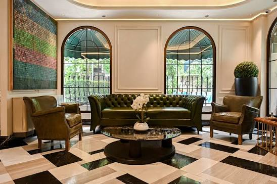 Lobby at The Townhouse Hotel, ISLAMABAD
