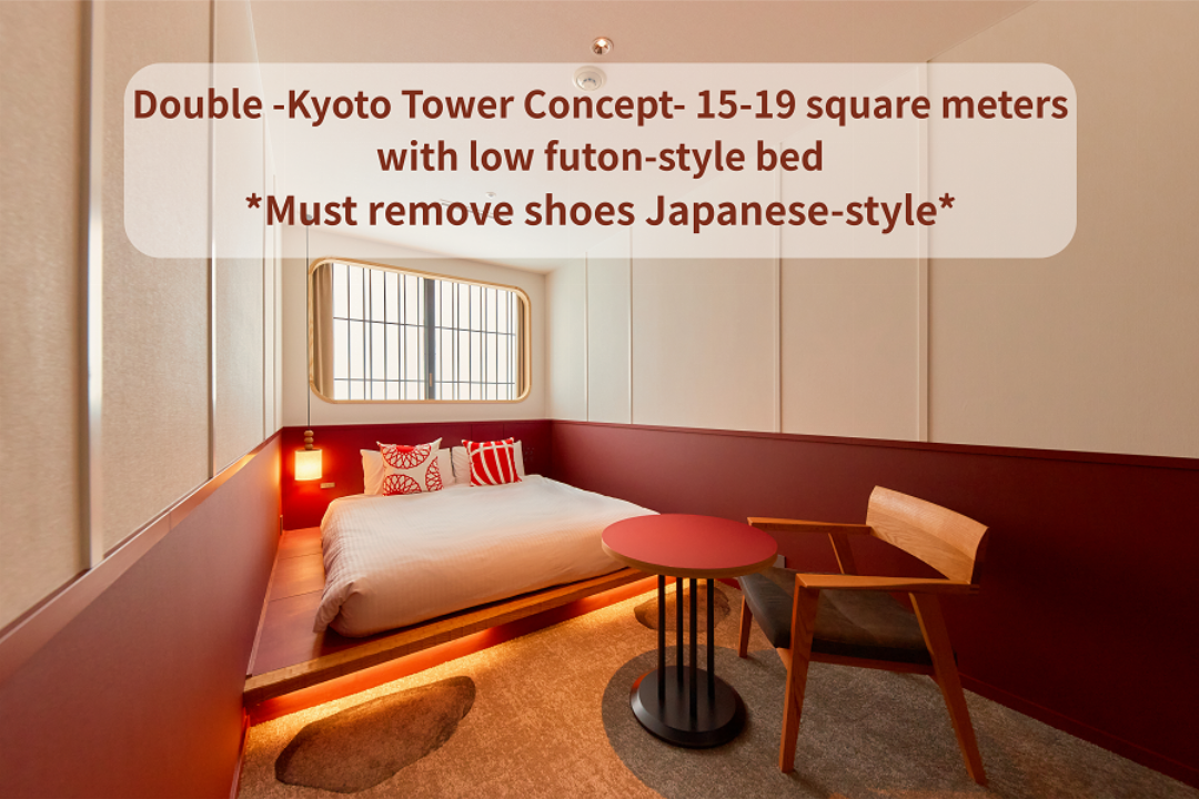 Double Kyoto Tower Concept 15-19 square meters