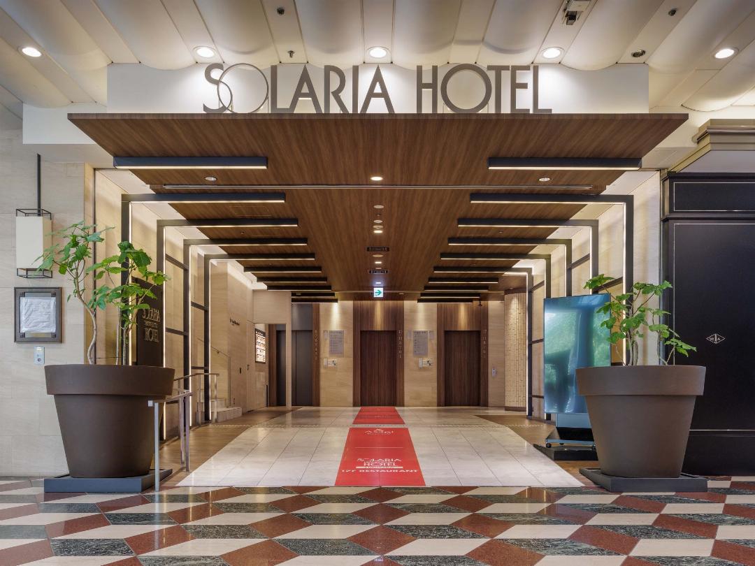Lobby at Solaria Nishitetsu Hotel Fukuoka, FUKUOKA