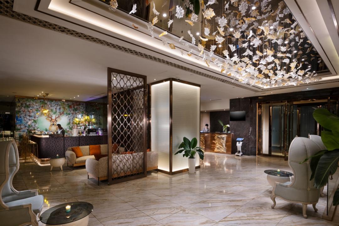 Lobby at Dorsett Wanchai Hong Kong, HONG KONG ISLAND