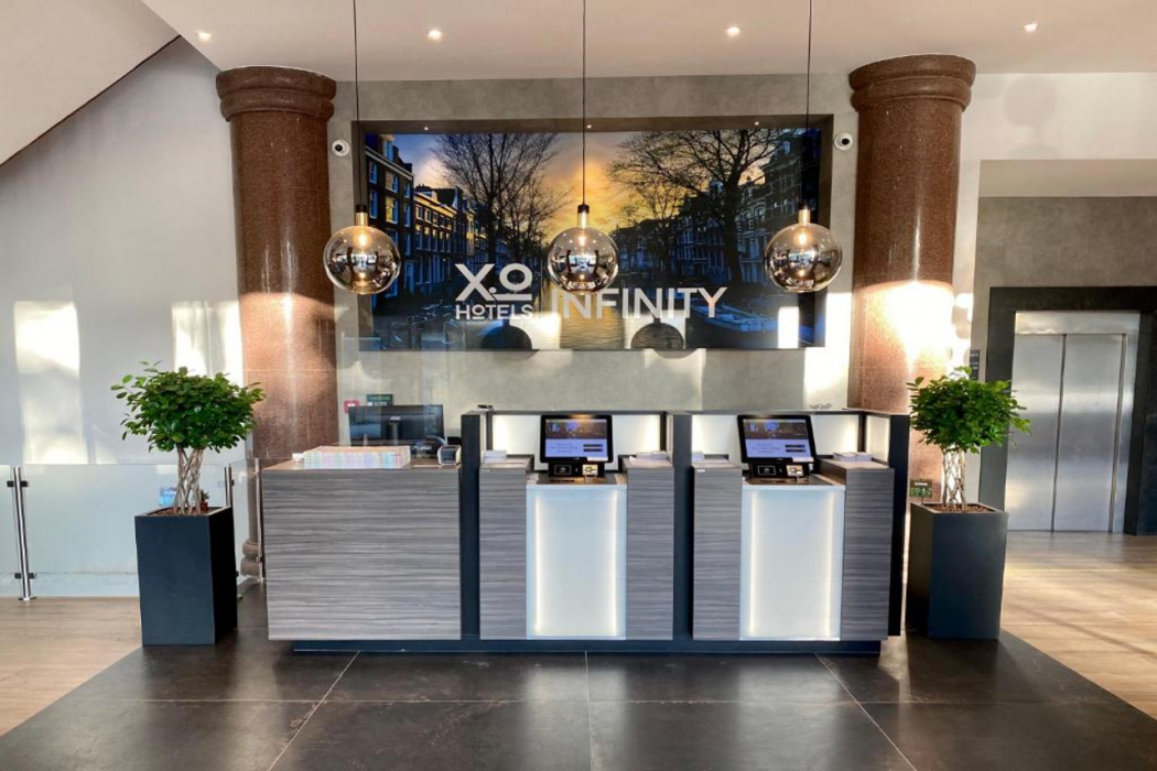 Lobby at XO Hotels Infinity, AMSTERDAM