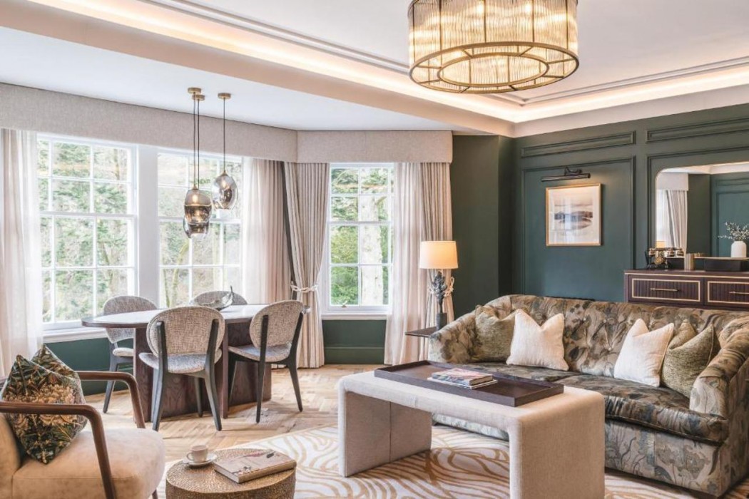 Lobby at Dunkeld House Hotel, DUNKELD