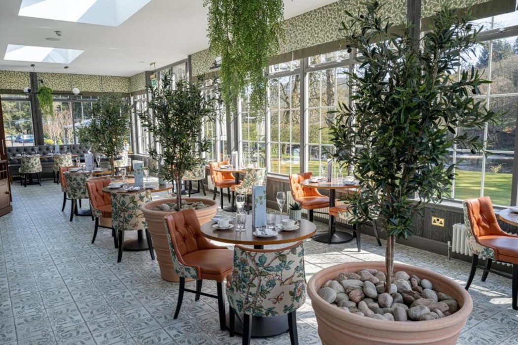 Lobby at Dunkeld House Hotel, DUNKELD