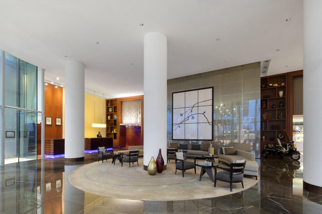Lobby at Intercontinental Residence Suites Dubai Festival City, DUBAI