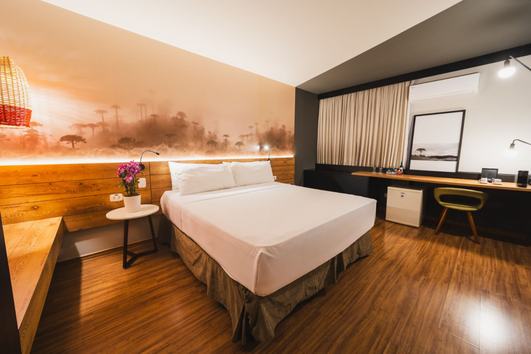 Room at Hotel Cassino Tower Curitiba Aeroporto By Nacional Inn, SAO JOSE DOS PINHAIS