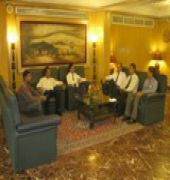 Lobby at Hotel Sarawan Karachi, KARACHI