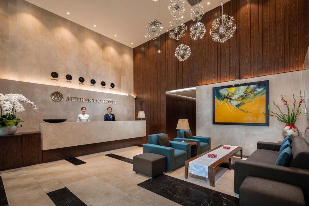 Lobby at Authentic Hanoi Boutique Hotel, HANOI