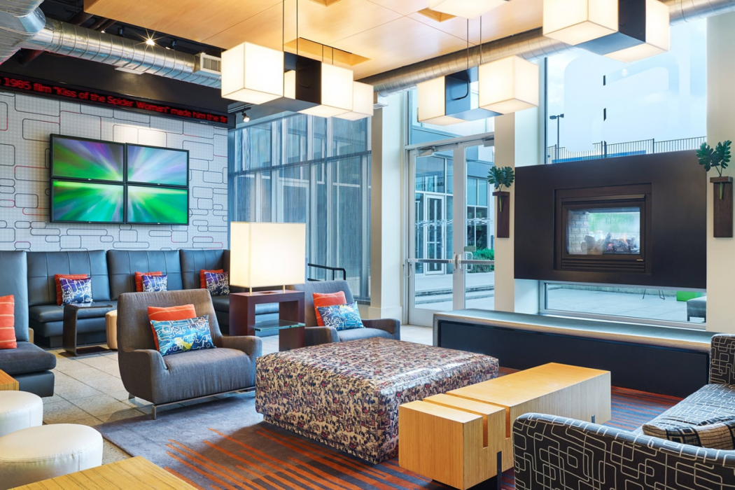 Lobby at Aloft San Antonio Airport, SAN ANTONIO - TX