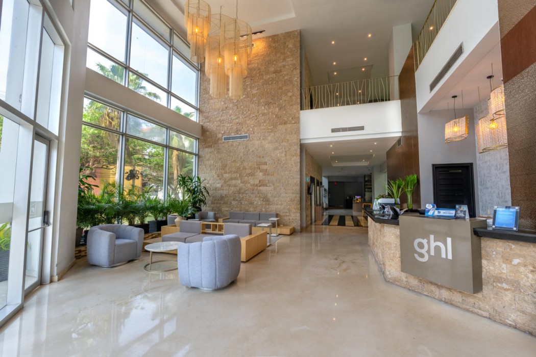 Lobby at GHL Hotel Barranquilla, BARRANQUILLA