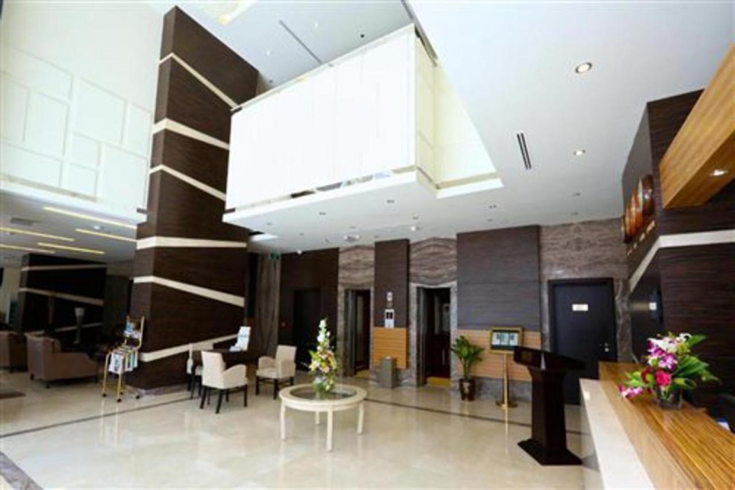 Lobby at Nehal Hotel, ABU DHABI
