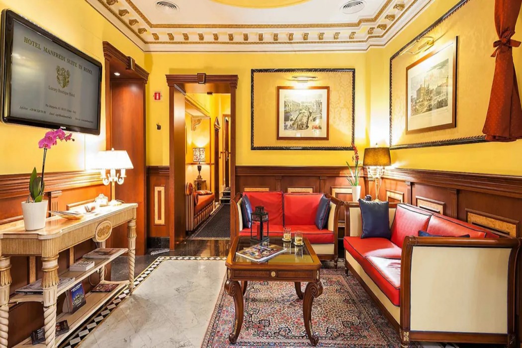 Hotel Manfredi Suite in Rome 11/94