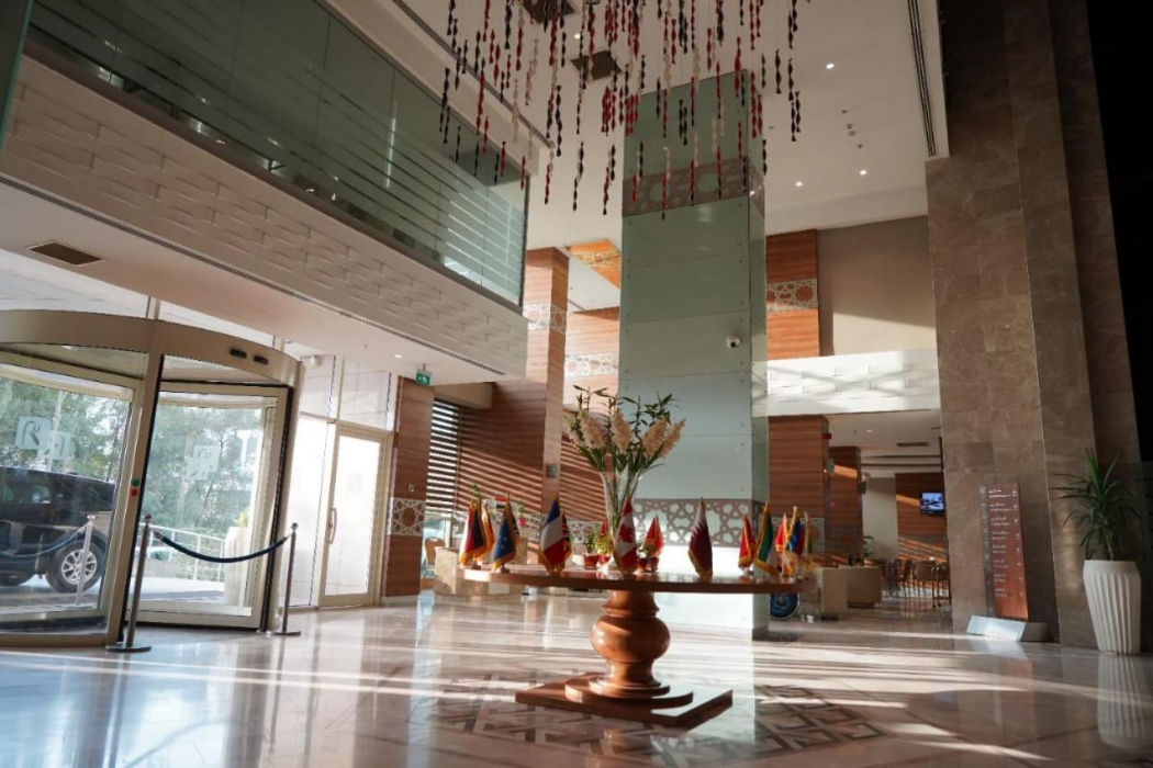 Lobby at Karbala Rayhaan Hotel, KARBALA